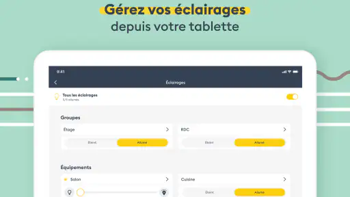 Tydom screenshot