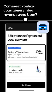Uber Driver - Appli chauffeurs screenshot
