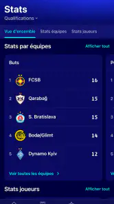 UEFA Champions League officiel screenshot