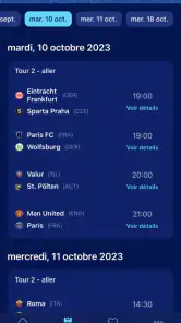 UEFA Women's Champions League screenshot