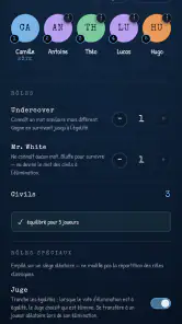UnderCover & Mr White Party screenshot