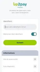 Up2pay Mobile screenshot