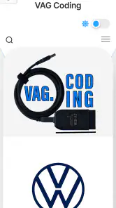 VAG Coding screenshot