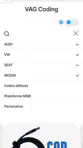 VAG Coding screenshot