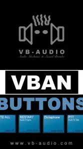 VBAN Buttons screenshot