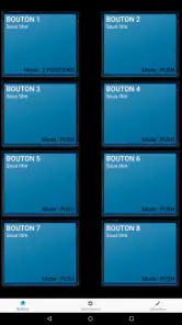 VBAN Buttons screenshot