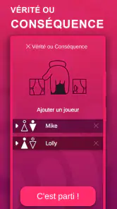 Vérité ou Conséquence screenshot