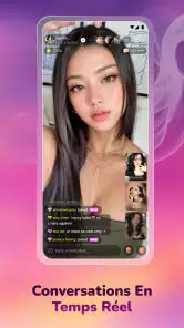 Vibra Livestream Chat Video screenshot