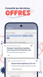Vigijobs : Recherche d'emploi screenshot