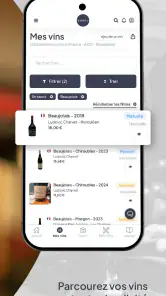 Viniou - Gestion cave à vins screenshot