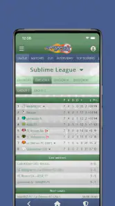 Virtuafoot Football Manager screenshot