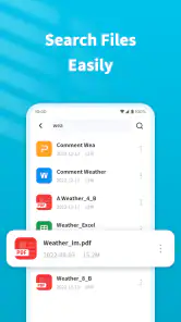 Visionneuse et scanner PDF screenshot