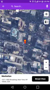 vivre rue vue - Terre carte screenshot