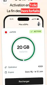 voilà : eSIM Voyage & Internet screenshot