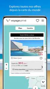 Voyage Privé - Vols et Hôtels screenshot