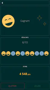 Vrai ou Faux Quiz screenshot