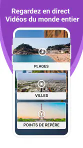 Vue satellite en direct, Terre screenshot