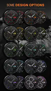 WFP 308 Business watch face screenshot