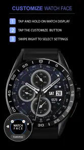 WFP 308 Business watch face screenshot