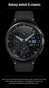 WFP 308 Business watch face screenshot