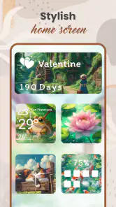 Widget 2025: Widget Esthétique screenshot