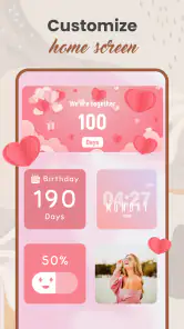 Widget 2025: Widget Esthétique screenshot