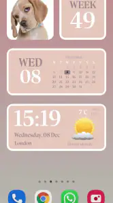 Widgets Color Widgets + Icons screenshot