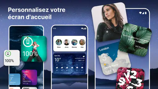 Widgets OS 17: Widgets Colorés screenshot