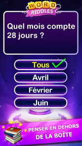 Word Riddles - Jeux mots hors  screenshot