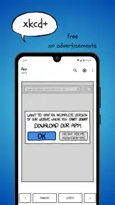 xkcd+ screenshot