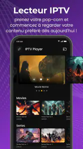 Xtream IPTV player screenshot