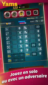 Yams - Jeu de Dés Hors ligne screenshot
