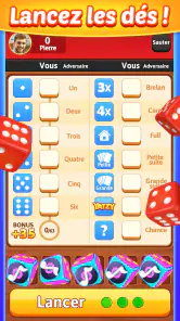 Yatzy Blitz : jeu de dés screenshot