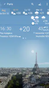 YoWindow Météo - Illimité screenshot