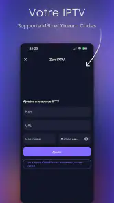 Zen IPTV Player screenshot