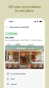 Zenchef screenshot