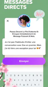 Zoe: Rencontres lesbiennes app screenshot