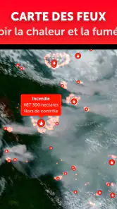 Zoom Earth - Météo Radar Live screenshot