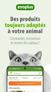 zooplus - Animalerie en ligne screenshot