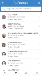Aldilapp screenshot