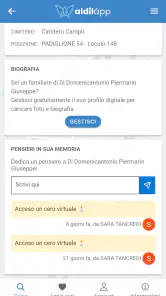 Aldilapp screenshot
