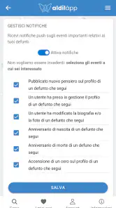 Aldilapp screenshot