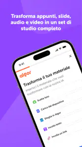 Algor: AI per studiare screenshot