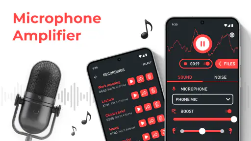 Amplificatore per microfono screenshot