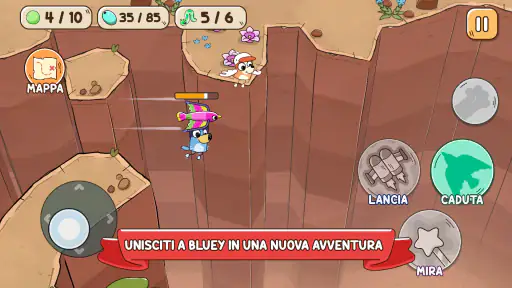 Bluey's Quest: La Penna D'oro screenshot