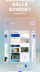 Browser Opera con VPN screenshot
