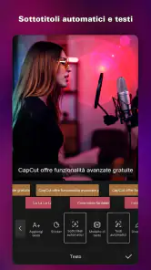 CapCut: editor di foto e video screenshot