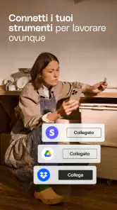 Conto business online screenshot