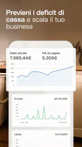 Conto business online screenshot