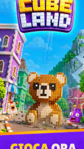 Cube Land Puzzle Game screenshot